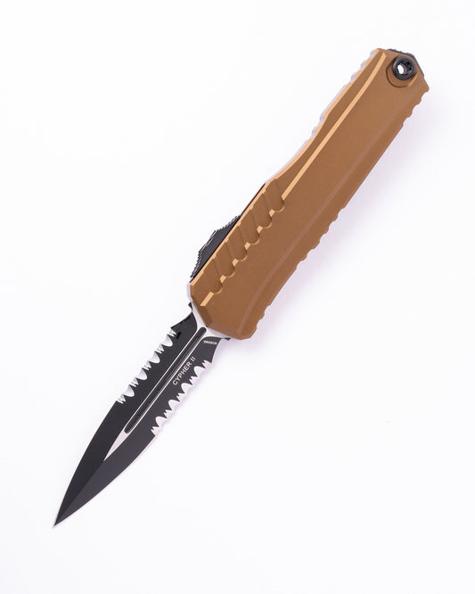 CYPHER II D/E BLACK PART SERRATE TAN (1242-2TA)
