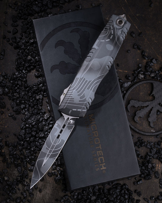 LUMINARY ZBP D/E STANDARD TOPOGRAPHIC URBAN CAMO TRITIUM BUTTON INSERT SIGNATURE SERIES (1270-1TPUCS)