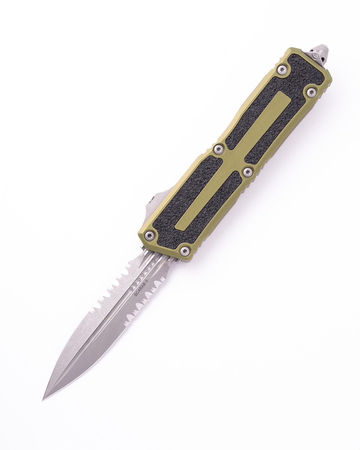SCARAB II GEN III D/E APOCALYPTIC PART SERRATE OD GREEN (1280-11APOD)
