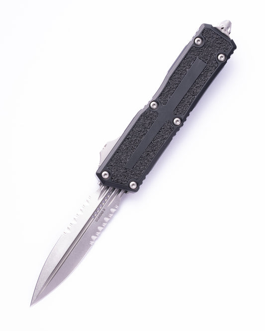 SCARAB II GEN III D/E STONEWASH PART SERRATE BLACK (1280-11)