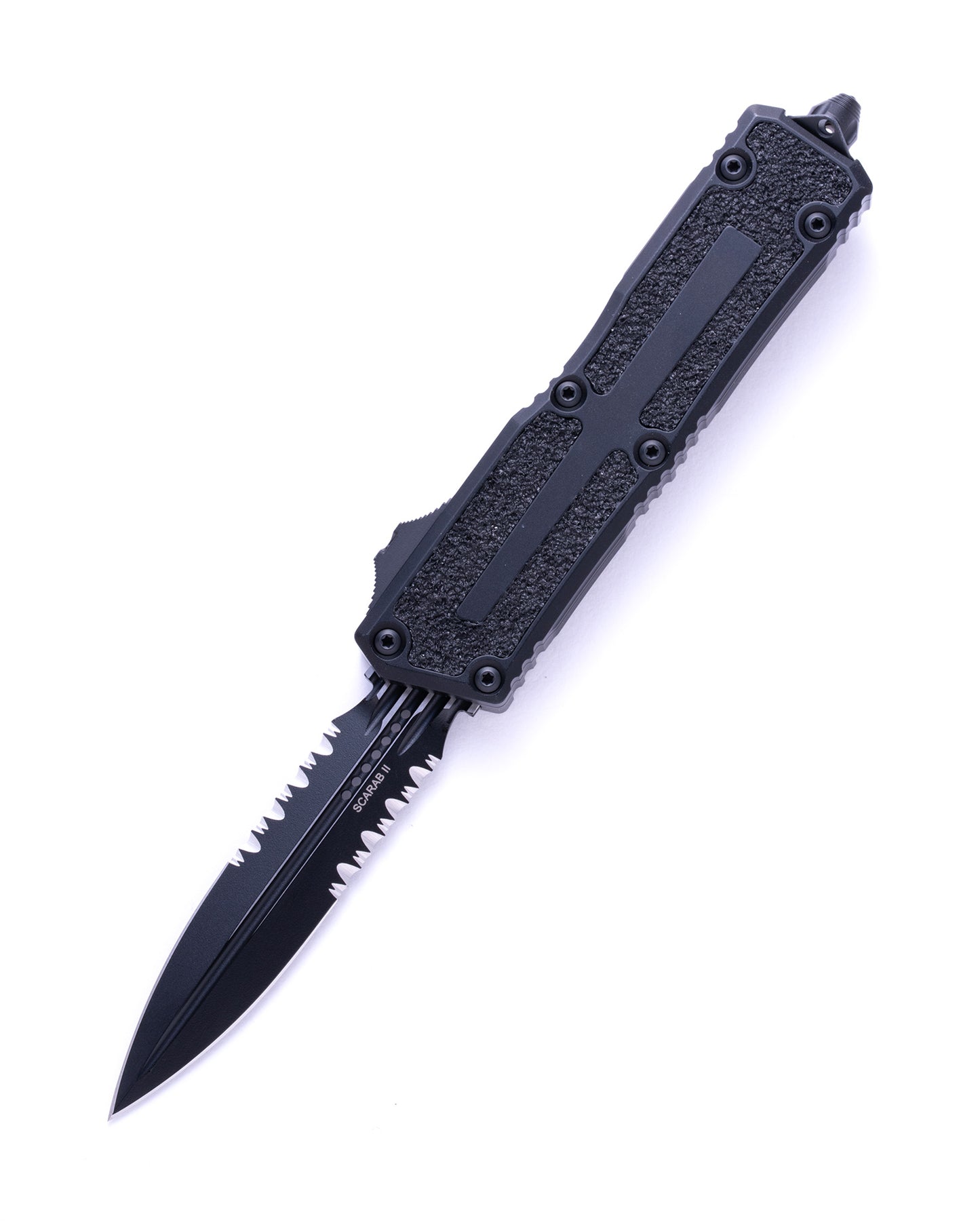 SCARAB II GEN III D/E BLACK PART SERRATE TACTICAL (1280-2T)