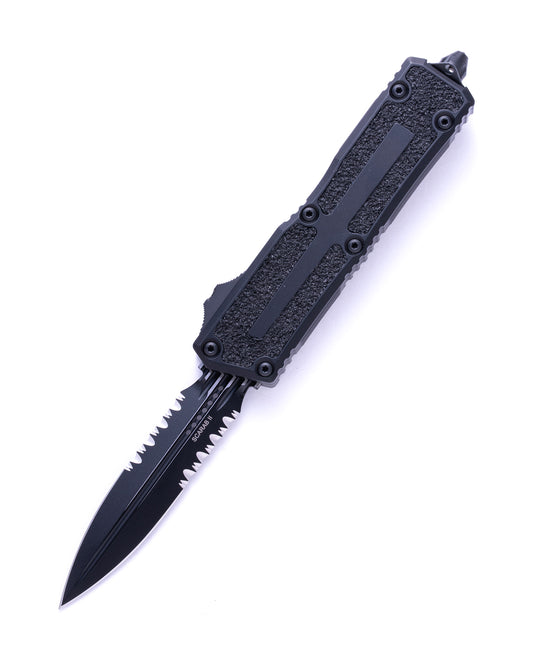 SCARAB II GEN III D/E BLACK PART SERRATE TACTICAL (1280-2T)