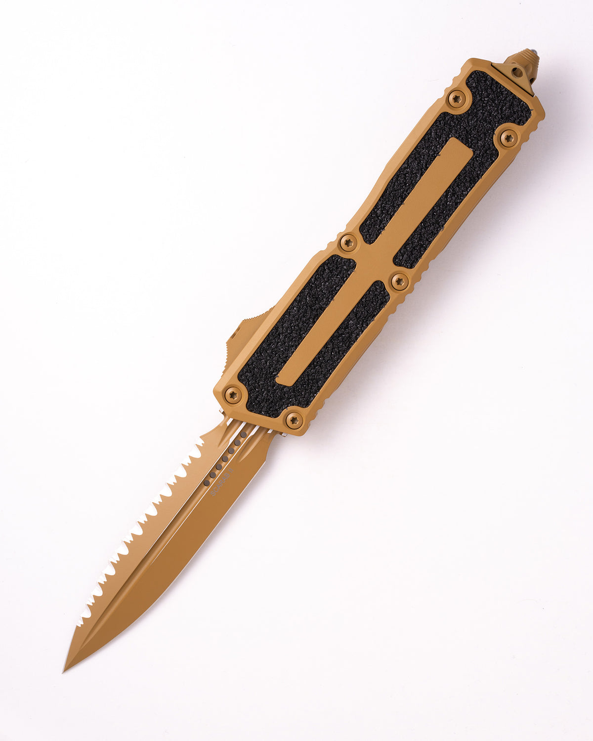 SCARAB® II GEN III D/E FULL SERRATE CERAKOTE RAL 8000 (1280-3CRA)