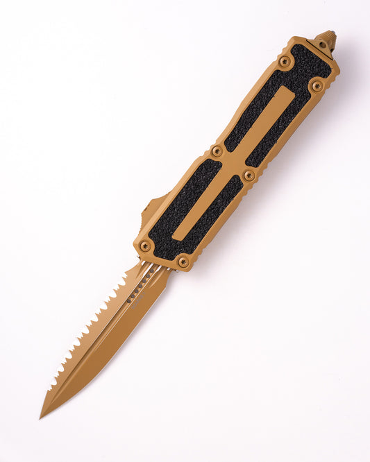 SCARAB® II GEN III D/E FULL SERRATE CERAKOTE RAL 8000 (1280-3CRA)