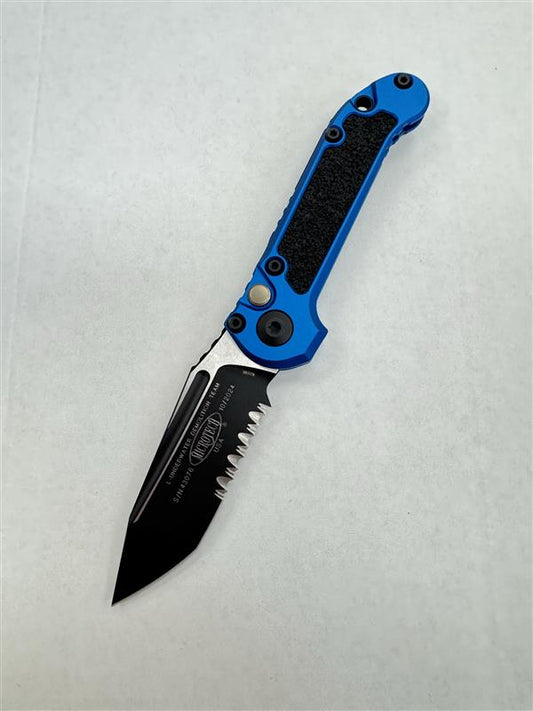 LUDT GEN III T/E BLACK PART SERRATE BLUE (1136-2BL)