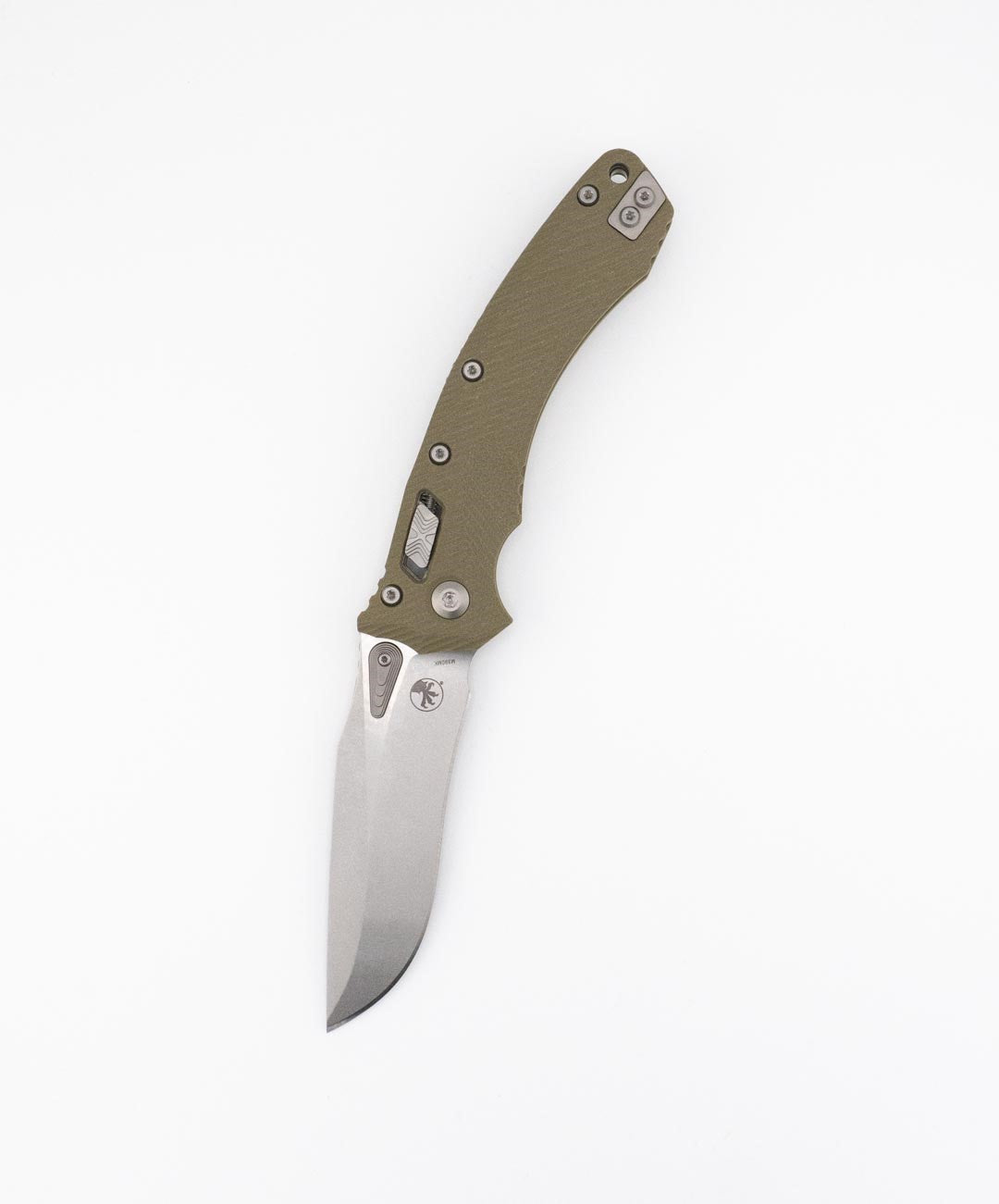 Amphibian RAM-LOK™ S/E OD Green Fluted G10 Stonewash Standard (137RL-10FLGTOD) FATORY SECOND