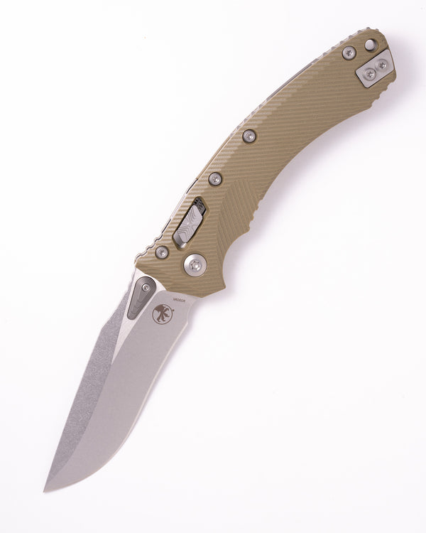 Amphibian RAM-LOK™ S/E OD Green Fluted G10 Stonewash Standard (137RL-10FLGTOD)