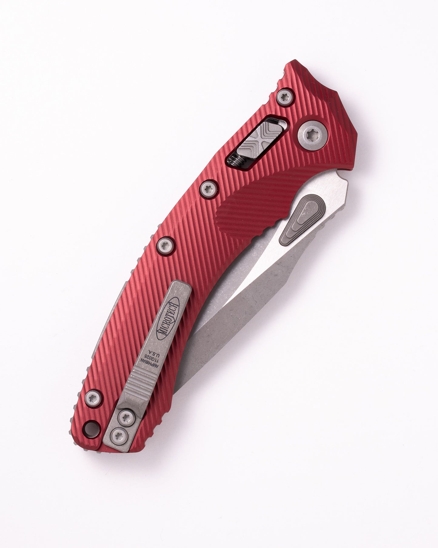 Amphibian® - RAM-LOK™ S/E Apocalyptic® Part Serrate Fluted Aluminum Merlot (137RL-11APFLMR)