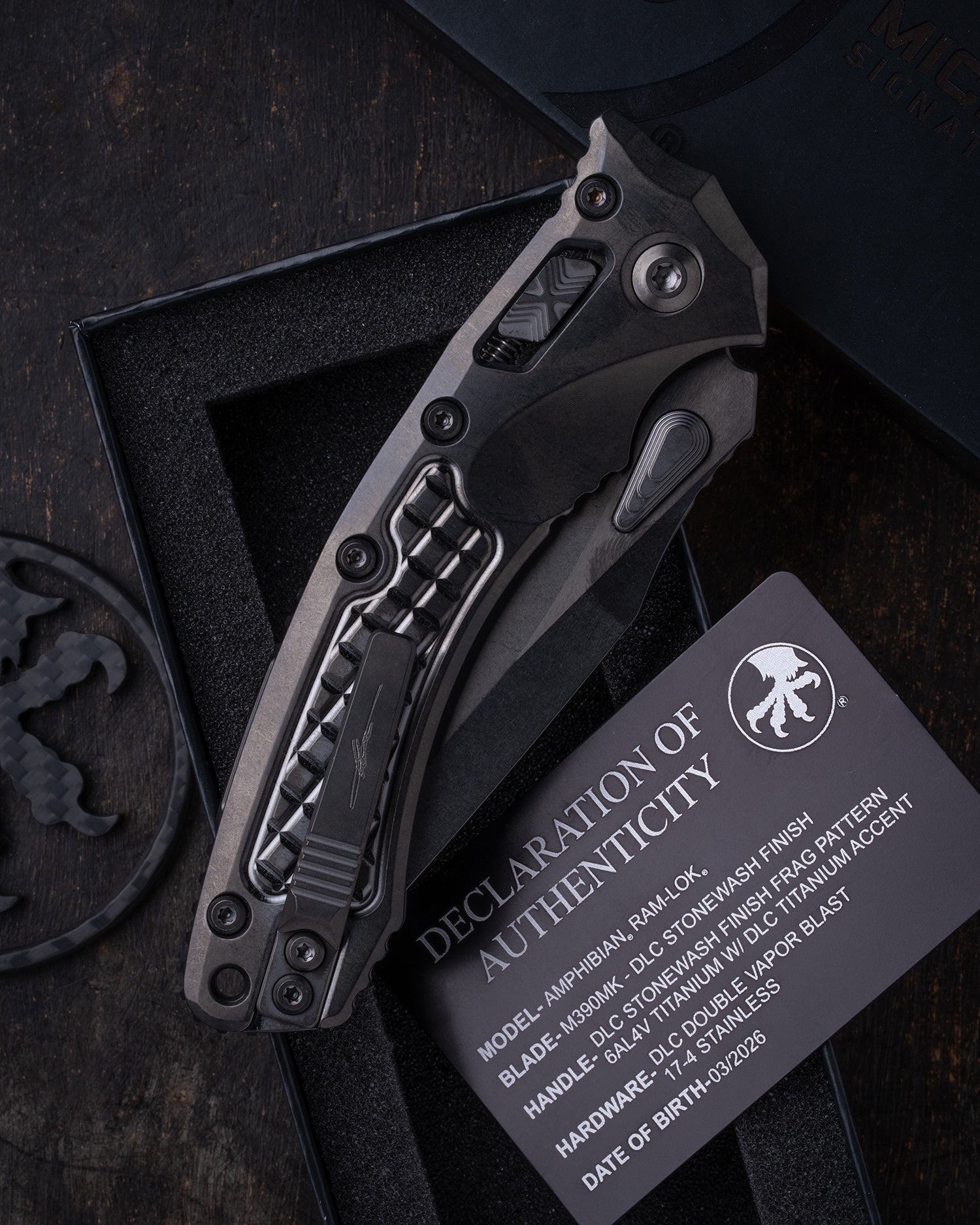 AMPHIBIAN RAM-LOK MARFIONE SELECT DLC STONEWASH FINISH DLC