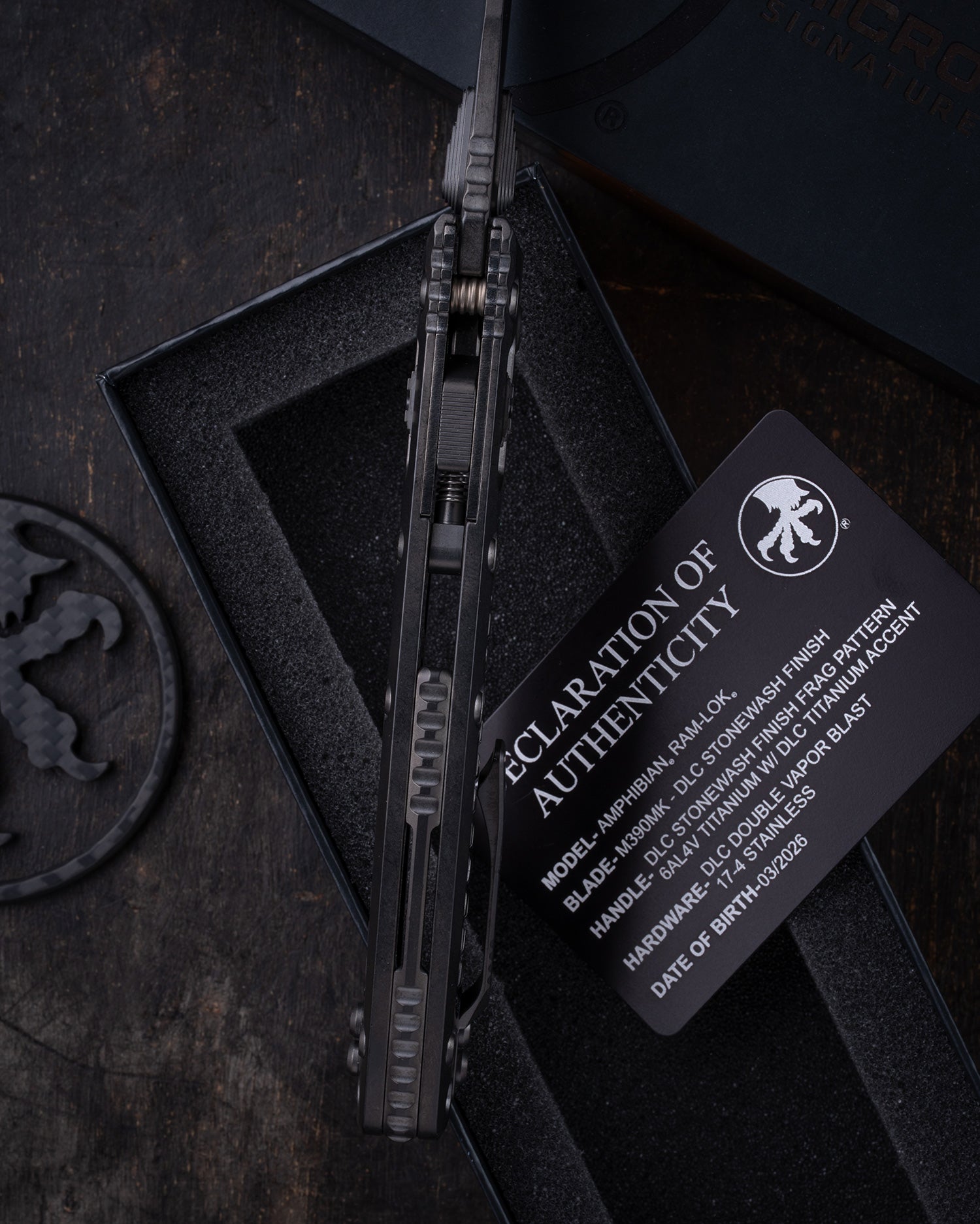 AMPHIBIAN® RAM-LOK® MARFIONE SELECT DLC STONEWASH FINISH DLC