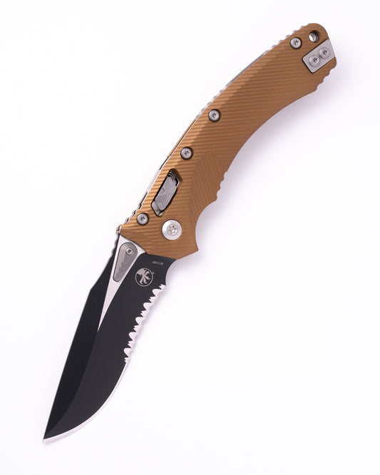 Amphibian® - RAM-LOK™ S/E Fluted Tan Partial Serrated (137RL-2FLTA)