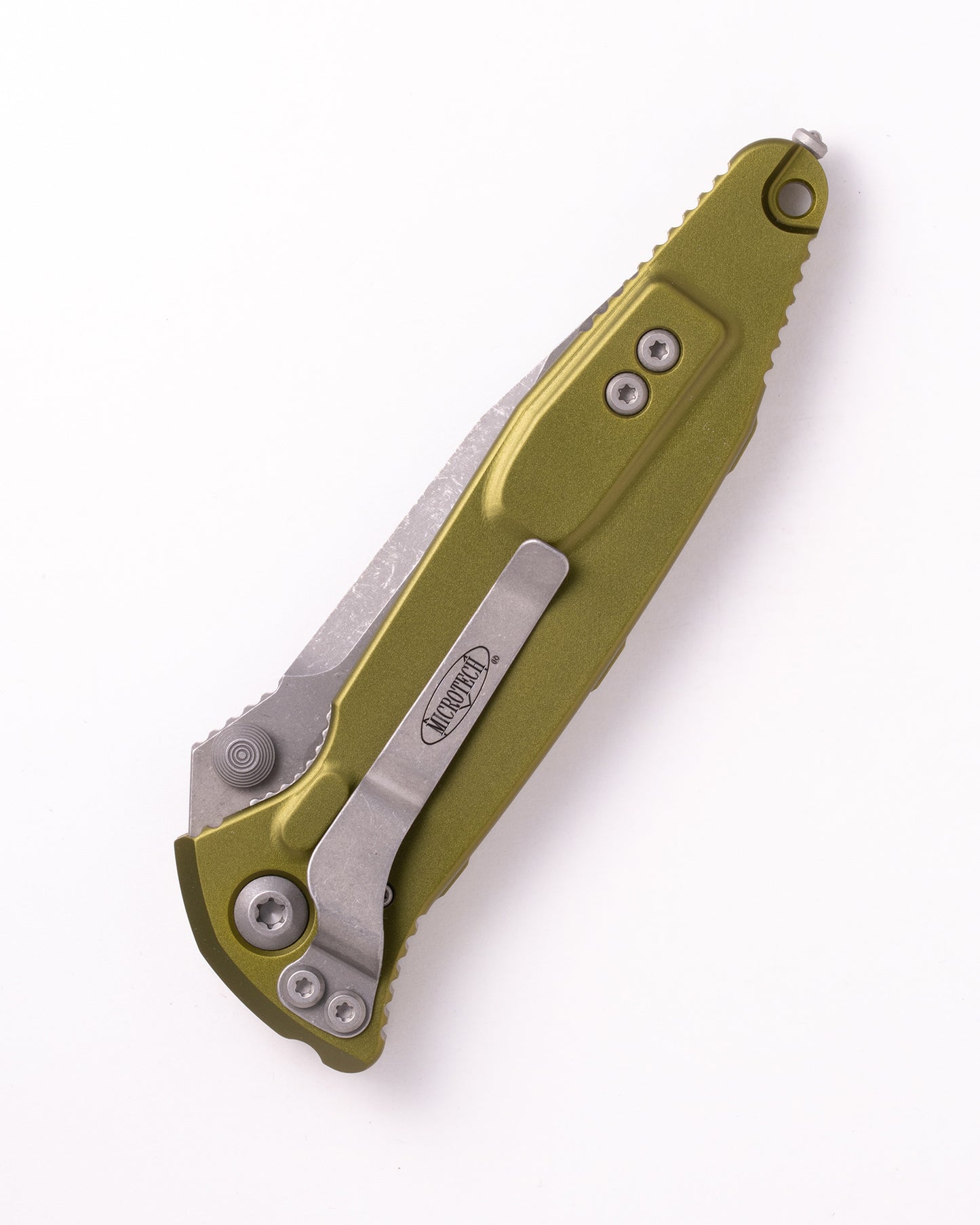 SOCOM® Elite S/E Natural Clear Apocalyptic® Partial Serrated OD Green (160-11APOD)