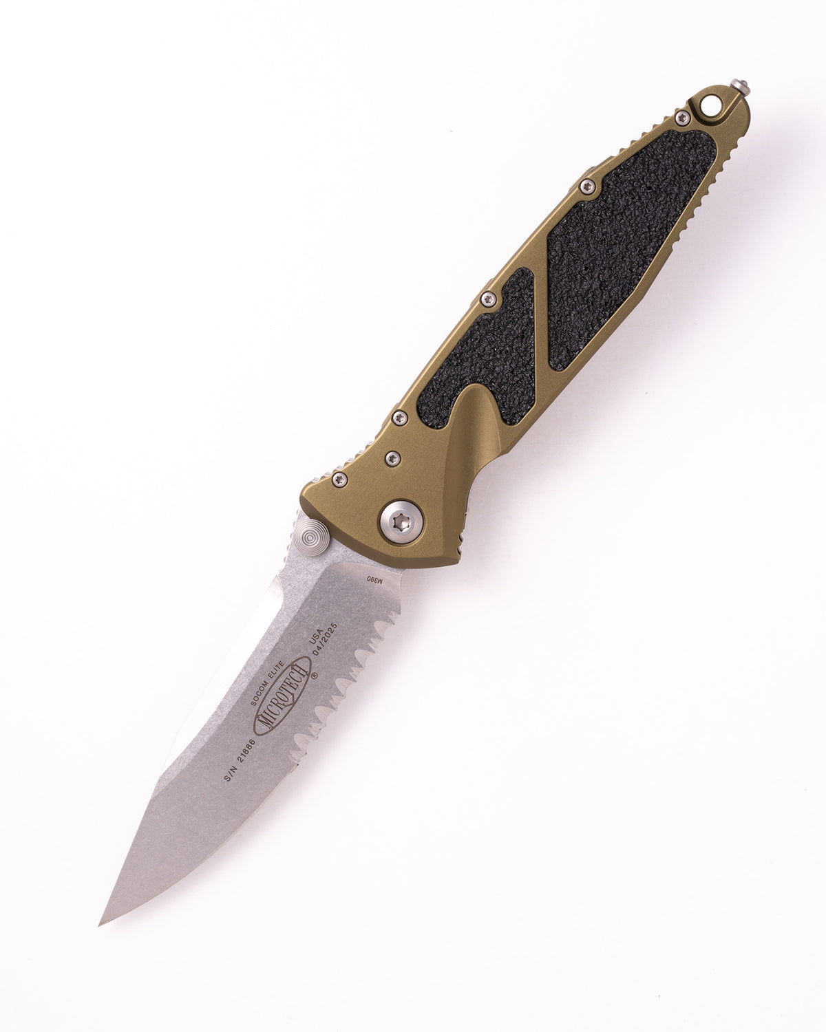 SOCOM ELITE S/E STONEWASH PART SERRATE OD GREEN (160-11OD)