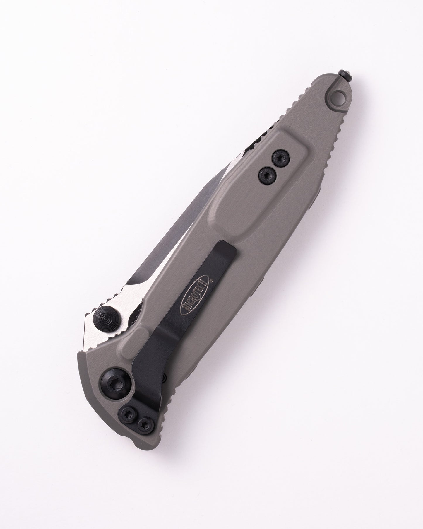 SOCOM ELITE MANUAL S/E BLACK PART SERRATE NATURAL CLEAR (160-2NC)