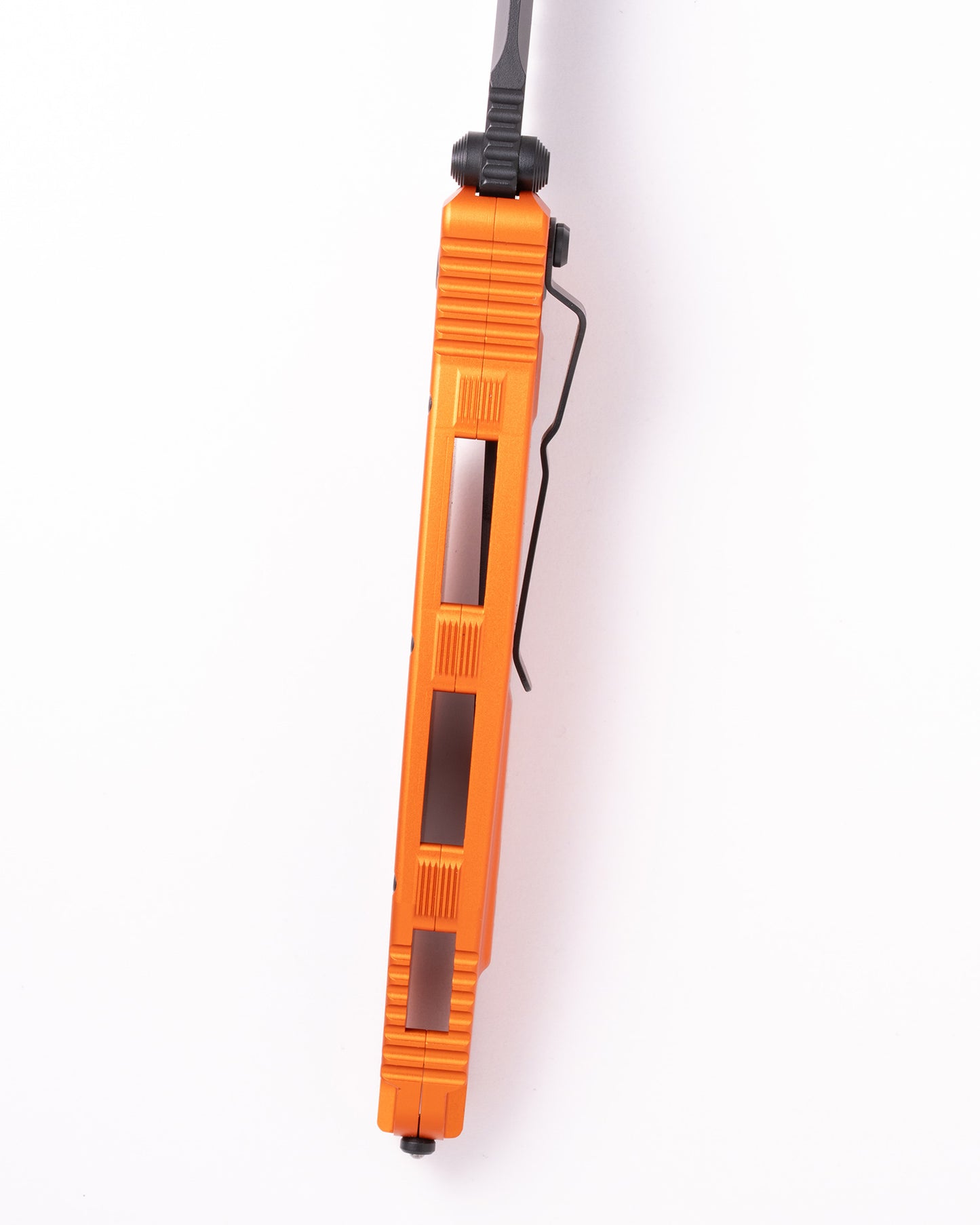 SOCOM ELITE MANUAL S/E BLACK PART SERRATE ORANGE (160-2OR)