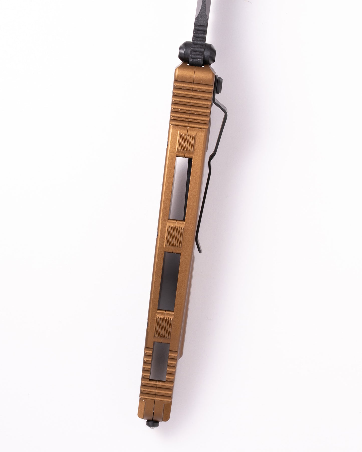 SOCOM ELITE MANUAL S/E BLACK PART SERRATE TAN (160-2TA)