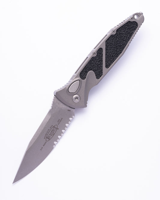 Socom Elite® Auto S/E Natural Clear Apocalyptic® Partial Serrated (160A-11APNC)
