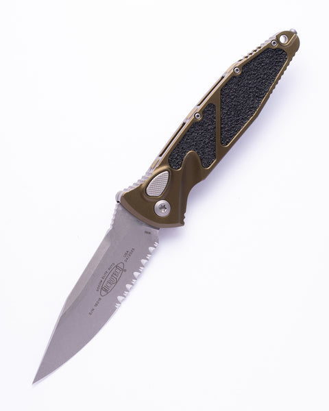 SOCOM® ELITE AUTO S/E APOCALYPTIC® PARTIAL SERRATED OD GREEN (160A