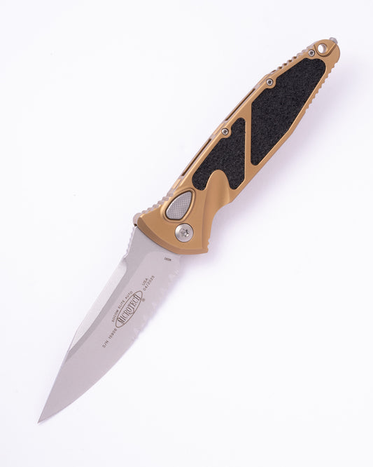 SOCOM ELITE S/E AUTO STONEWASH PARTIAL SERRATED TAN (160A-11TA)
