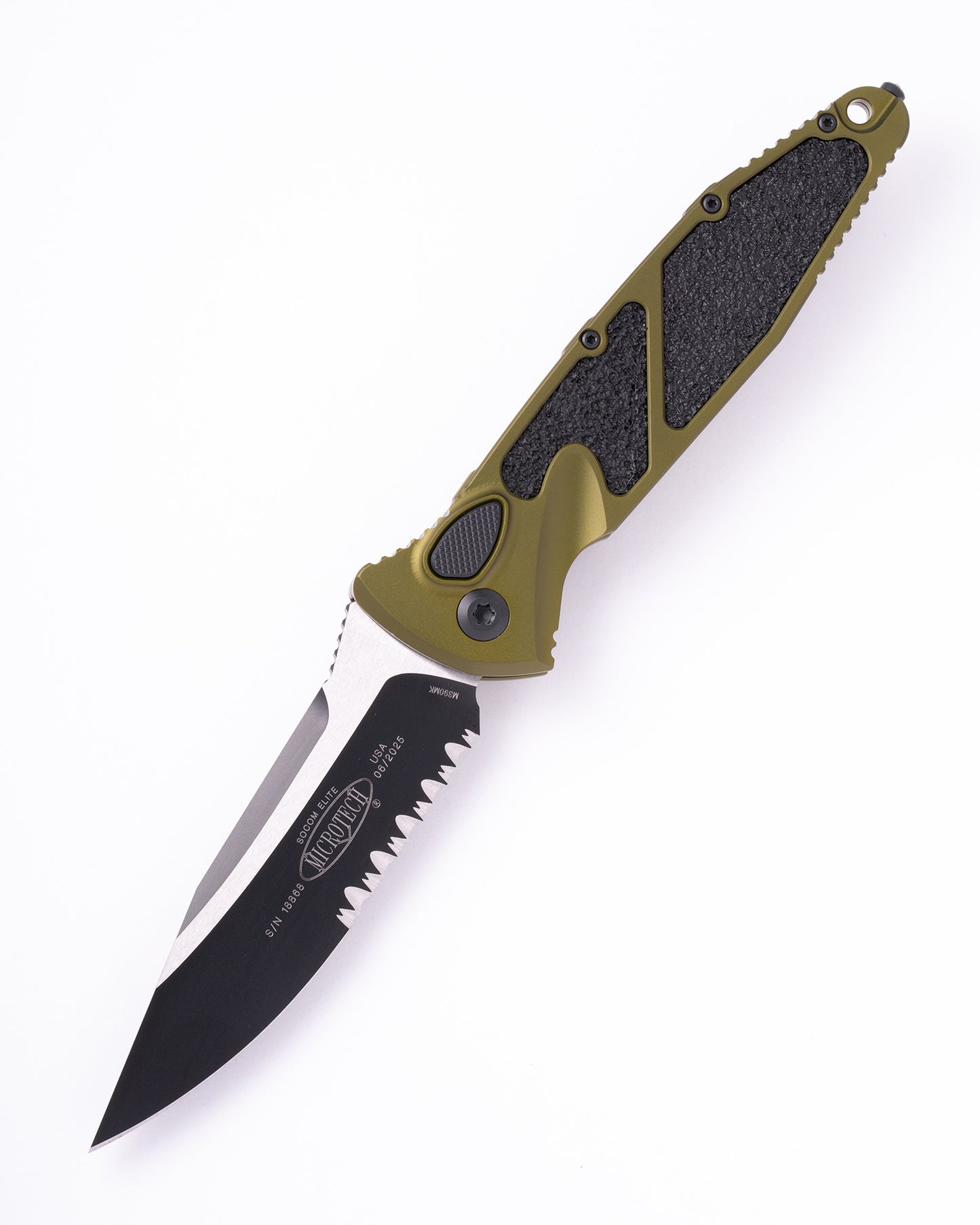 SOCOM ELITE S/E-AUTO PARTIAL SERRATED OD GREEN (160A-2OD)