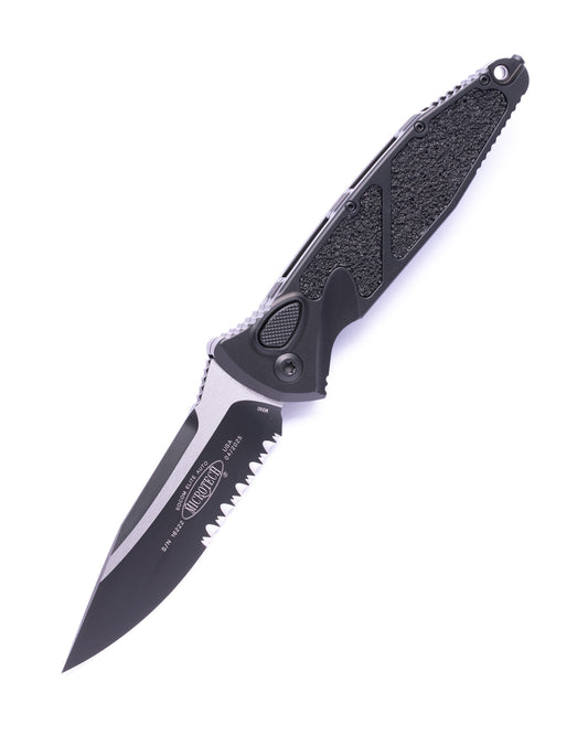 SOCOM ELITE S/E-AUTO BLACK TACTICAL PARTIAL SERRATED (160A-2T)