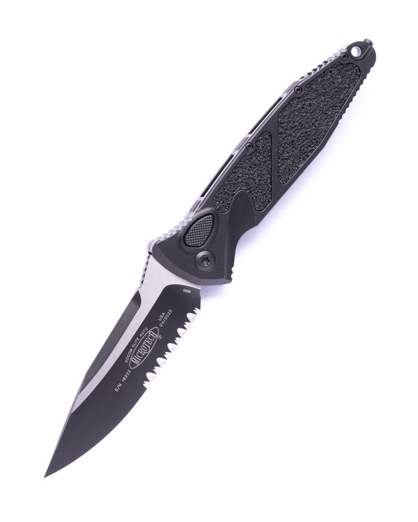 SOCOM ELITE S/E-AUTO BLACK TACTICAL PARTIAL SERRATED (160A-2T)