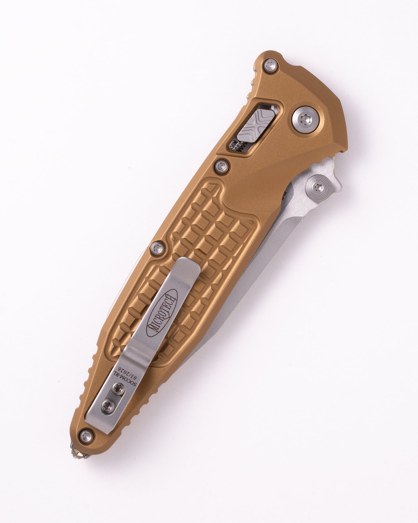 Socom® RAM-LOK™ S/E Stonewash Standard Frag Aluminum Tan (160RL-10FRTA)