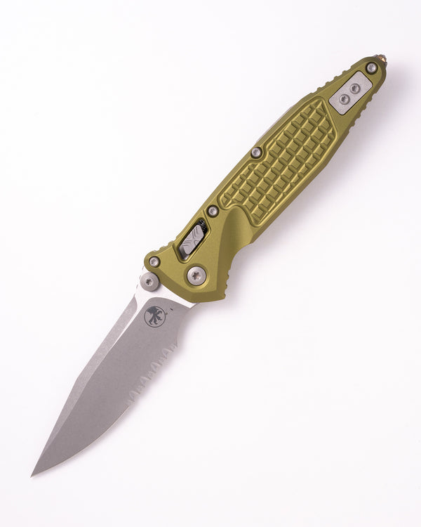 Socom® RAM-LOK® S/E Apocalyptic® Standard Partial Serrated Frag Aluminum OD GREEN (160RL-11APFROD)
