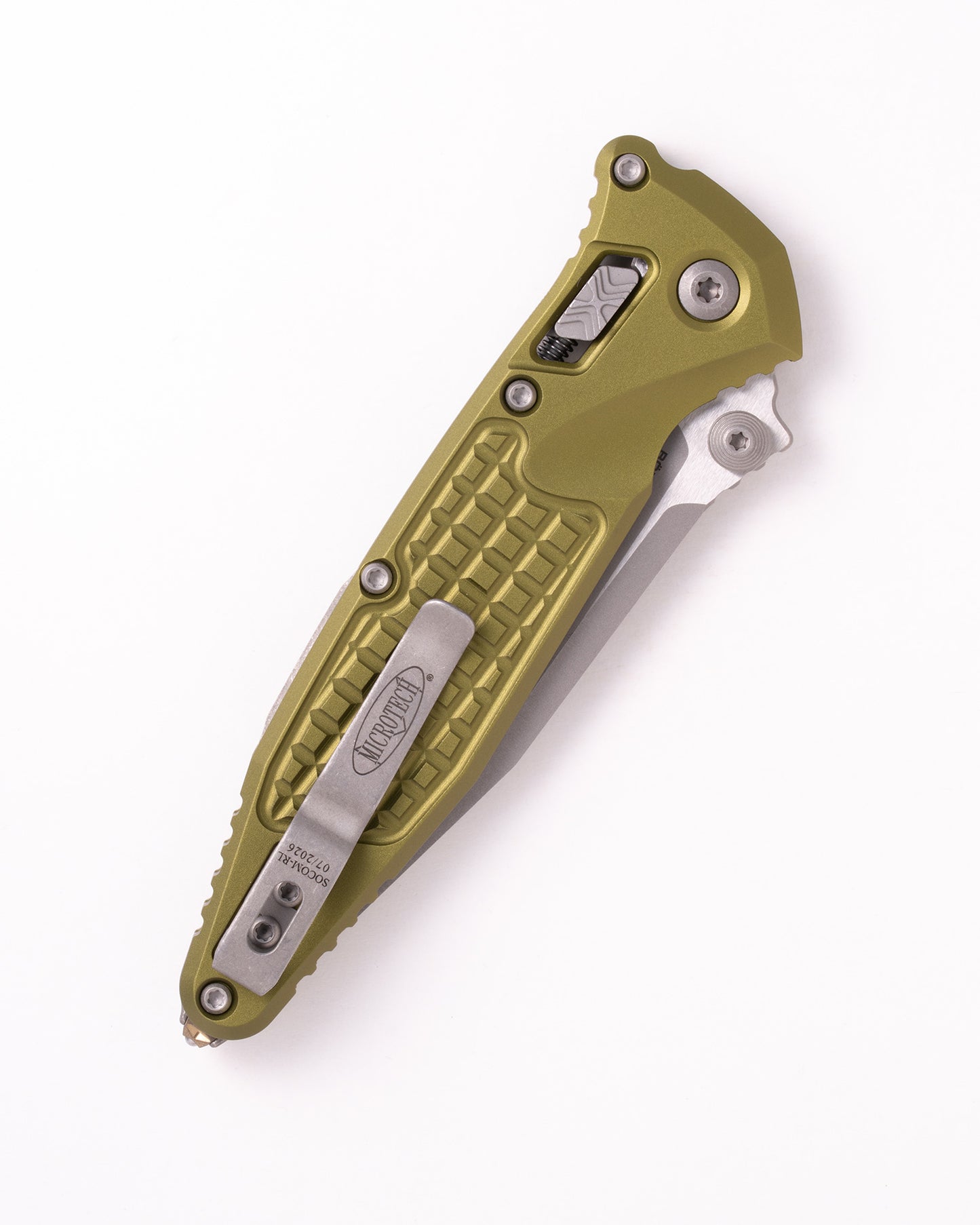 Socom® RAM-LOK® S/E Apocalyptic® Standard Partial Serrated Frag Aluminum OD GREEN (160RL-11APFROD)
