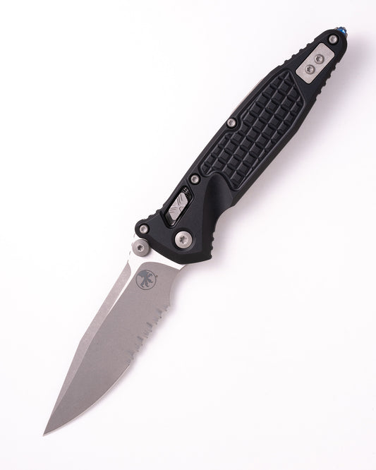 Socom® RAM-LOK® S/E Apocalyptic® Standard Partial Serrated Frag Aluminum Black (160RL-11APFR)