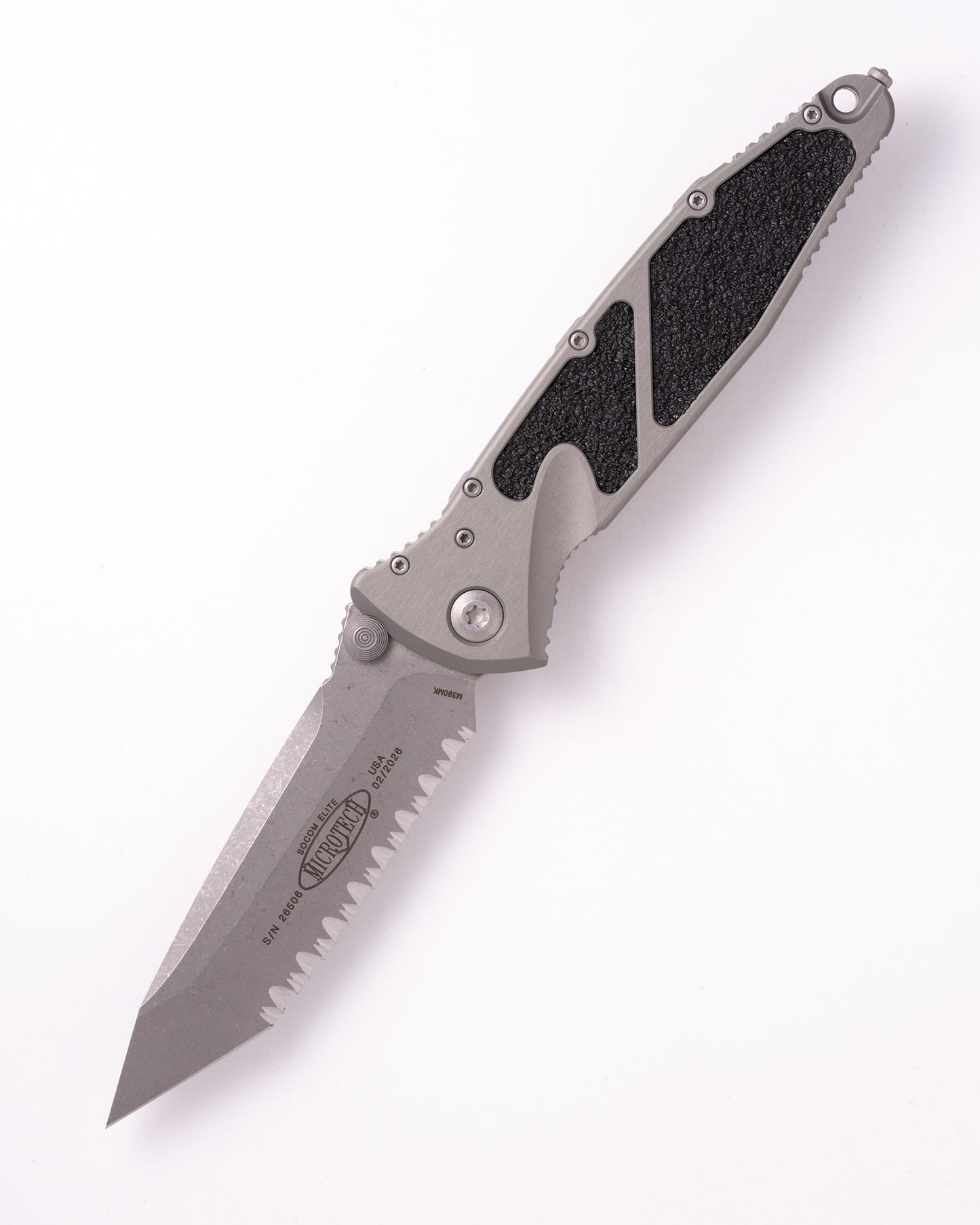 SOCOM® Elite Manual T/E Apocalyptic Full Serrate Natural Clear (161-12APNC)