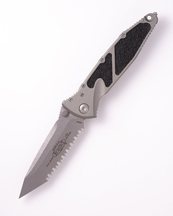 SOCOM® Elite Manual T/E Apocalyptic Full Serrate Natural Clear (161-12APNC)