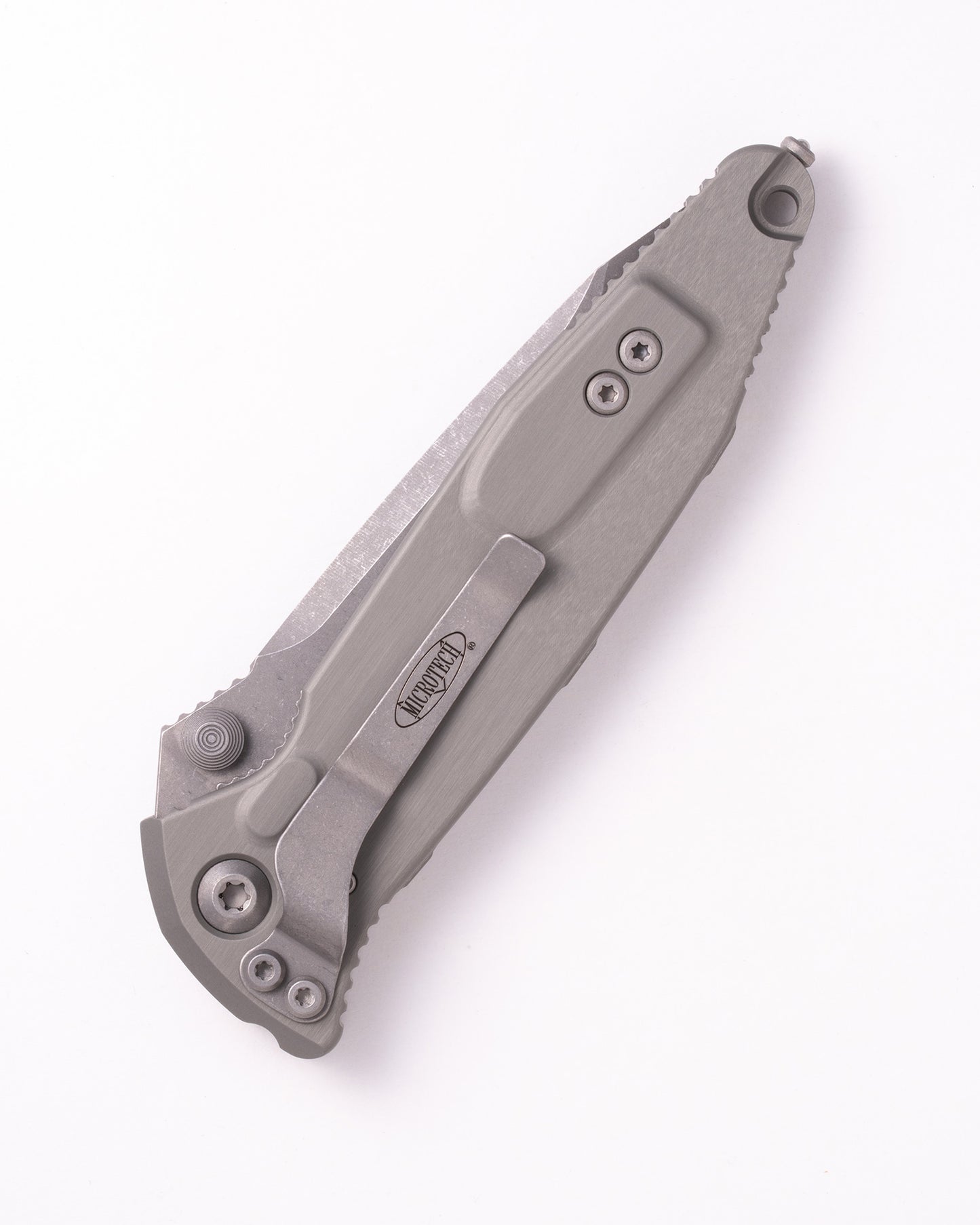 SOCOM® Elite Manual T/E Apocalyptic Full Serrate Natural Clear (161-12APNC)