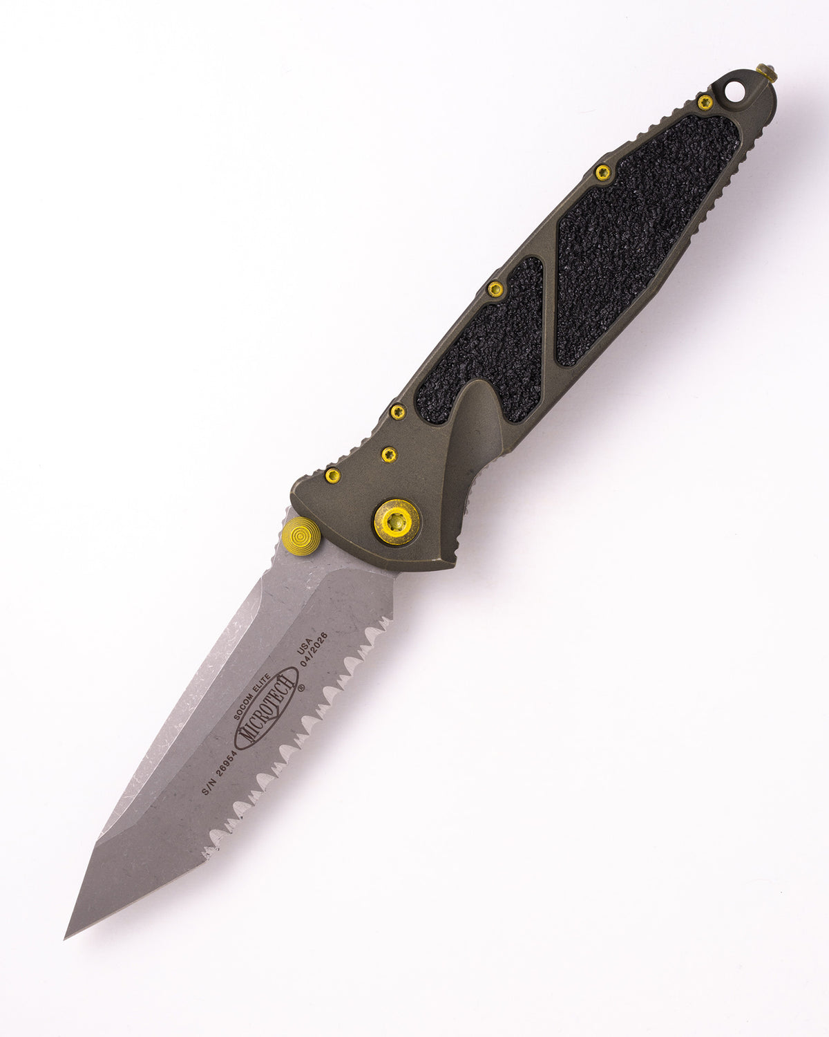 SOCOM® ELITE T/E APOCALYPTIC® FULL SERRATED DISTRESSED GRENADE GREEN (161-12DGG-U25)