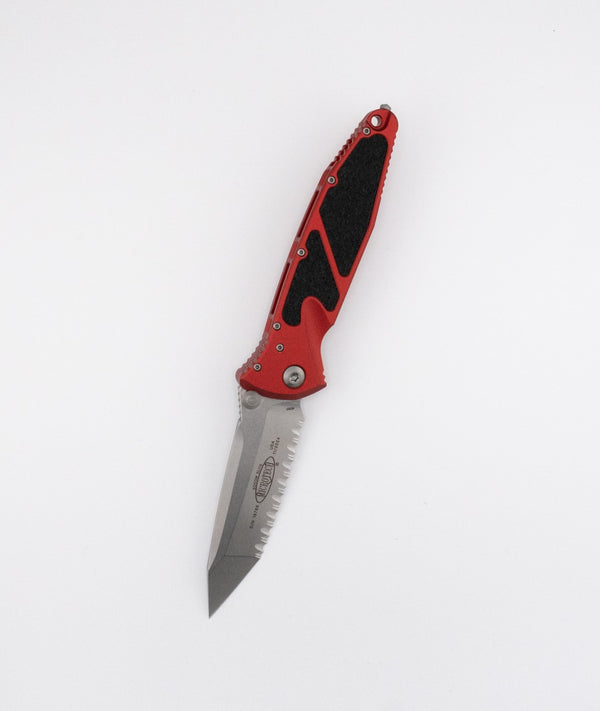 SOCOM ELITE T/E STONEWASH FULL SERRATE RED (161-12RD)