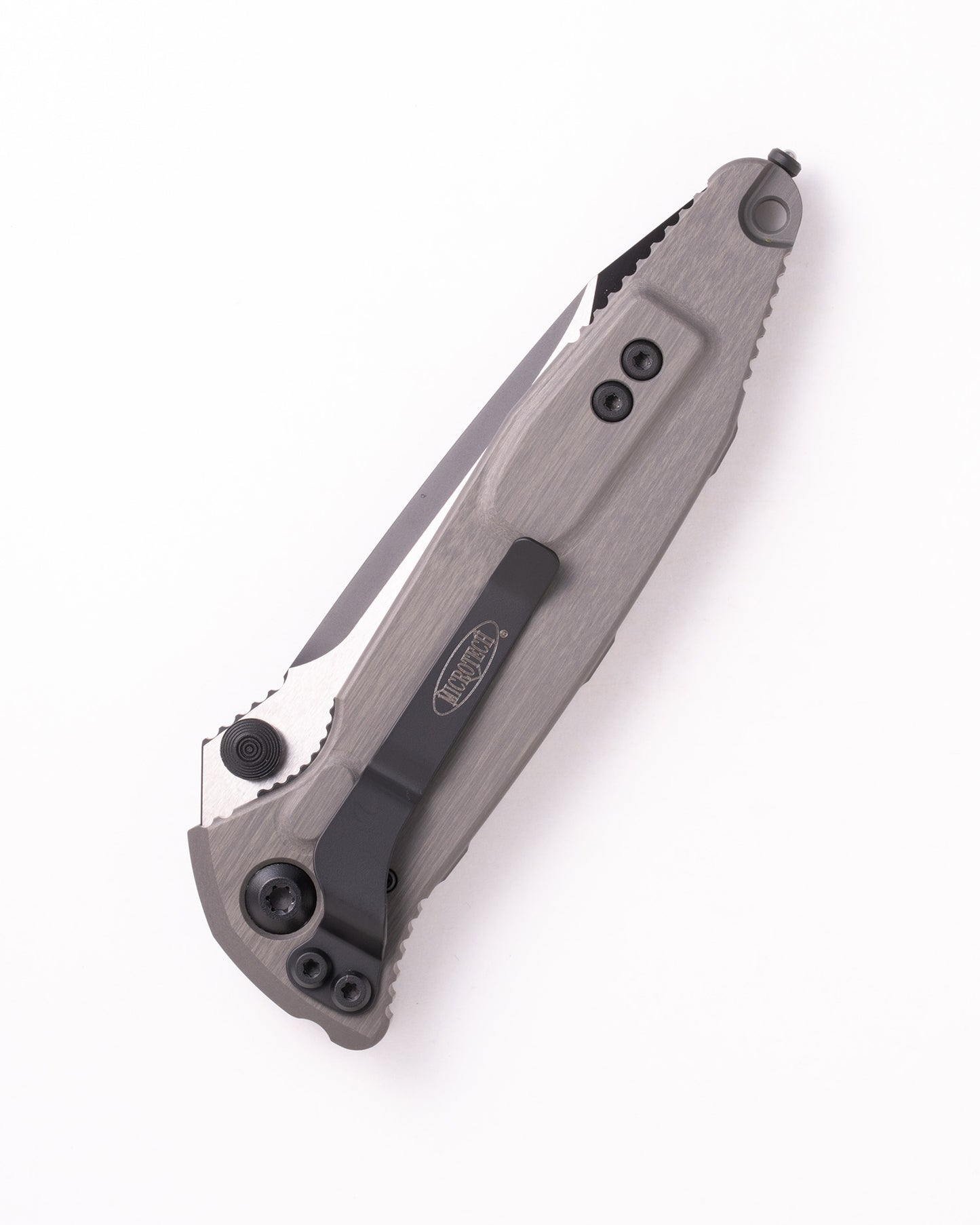 SOCOM® Elite Manual T/E BLACK Partial Serrated NATURAL CLEAR (161-2NC)