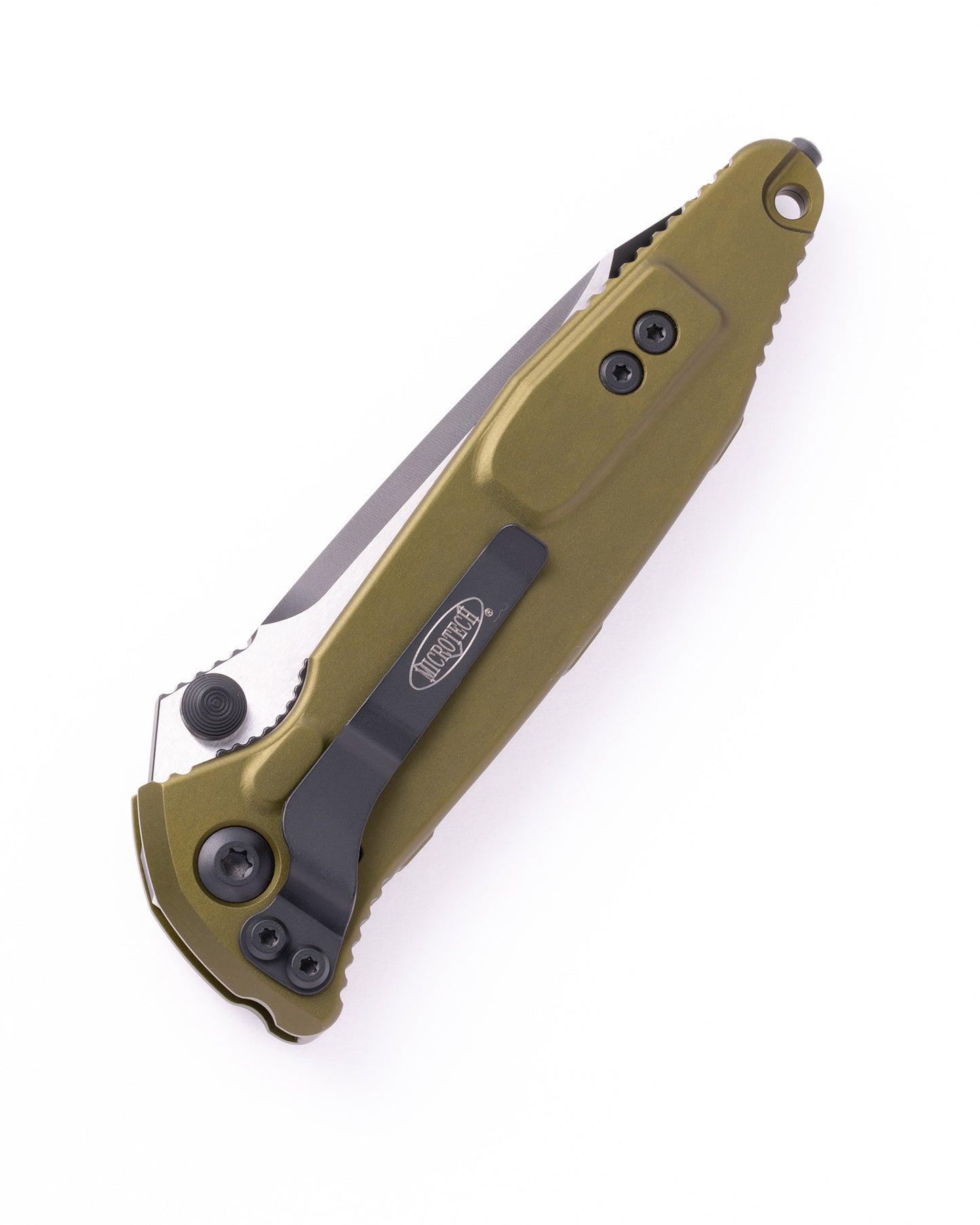 SOCOM Elite Manual Tanto Black Partially Serrated OD Green (161-2OD)
