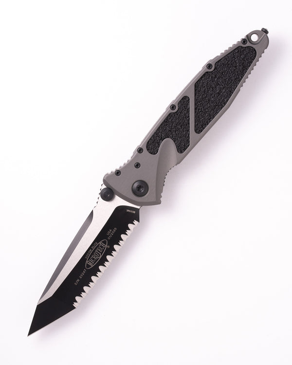 SOCOM® Elite Manual T/E Black Full Serrate Natural Clear (161-3NC)