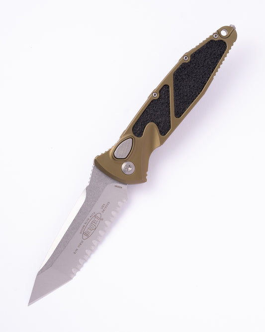 SOCOM ELITE AUTO T/E STONEWASH FULL SERRATE OD GREEN (161A-12OD)