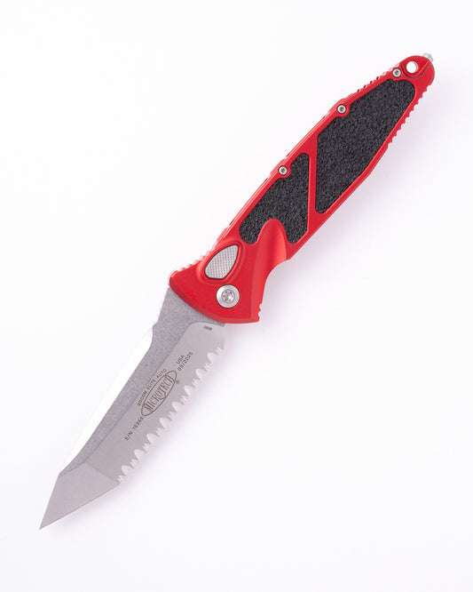 SOCOM ELITE AUTO T/E STONEWASH FULL SERRATE RED (161A-12RD)