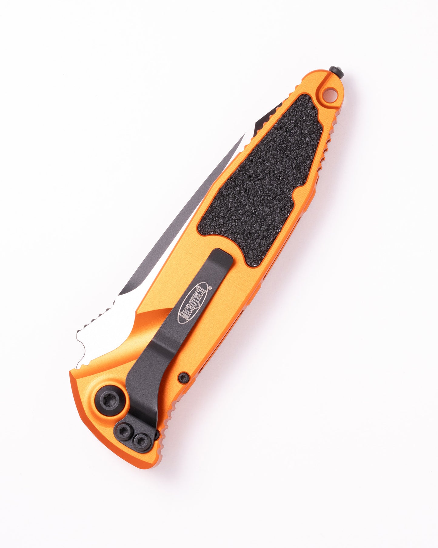 SOCOM ELITE AUTO T/E BLACK PART SERRATE ORANGE (161A-2OR)
