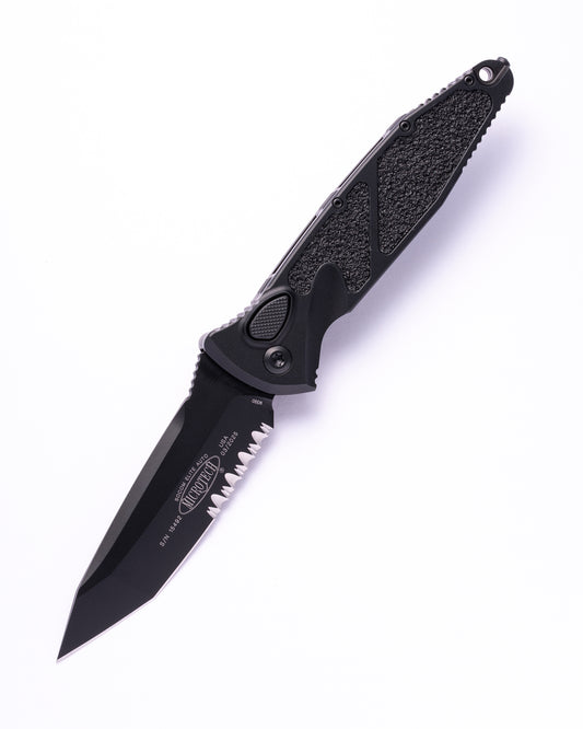 SOCOM ELITE AUTO T/E BLACKOUT PARTIAL SERRATED (161A-2T-X4)