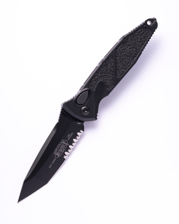 SOCOM ELITE AUTO T/E BLACKOUT PARTIAL SERRATED (161A-2T-X4)