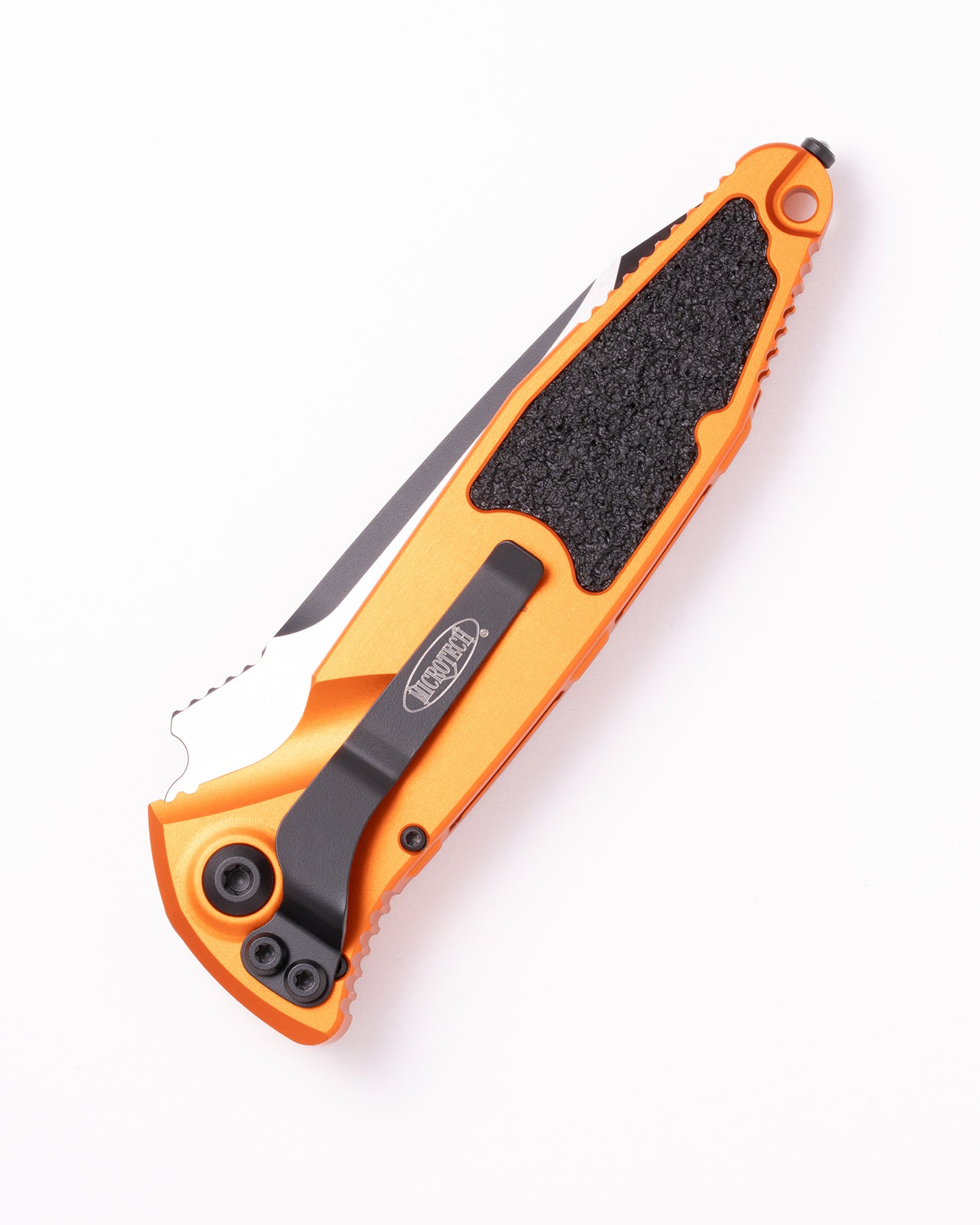 SOCOM ELITE AUTO T/E BLACK FULL SERRATE ORANGE (161A-3OR)