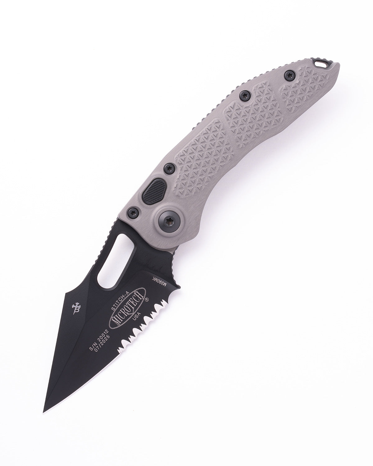 STITCH S/E BLACK PART SERRATE NATURAL CLEAR (169-2NC)