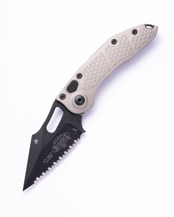 STITCH BLACK FULL SERRATE NATURAL CLEAR (169-3NC)