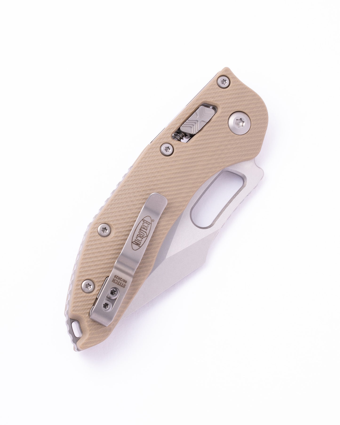STITCH S/E RAM LOK FLUTED G-10 TAN STD (169RL-10FLGTTA)