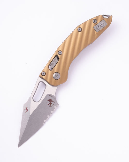 Stitch - RAM-LOK™ S/E Fluted Tan Stonewash Partial Serrated (169RL-11FLTA)