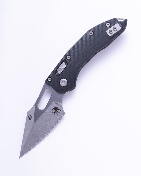 STITCH S/E RAM - LOK FLUTED G-10 BLACK F/S (169RL-12FLGTBK