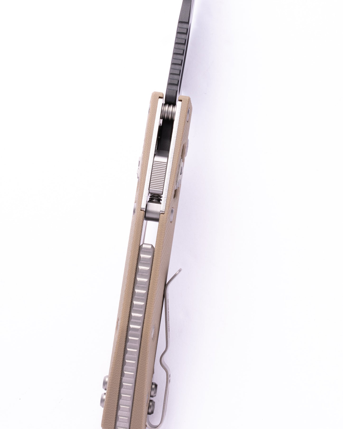 STITCH S/E RAM - LOK BLK PAINTED BLADE FLUTED G-10 TAN STD (169RL-1FLGTTA)